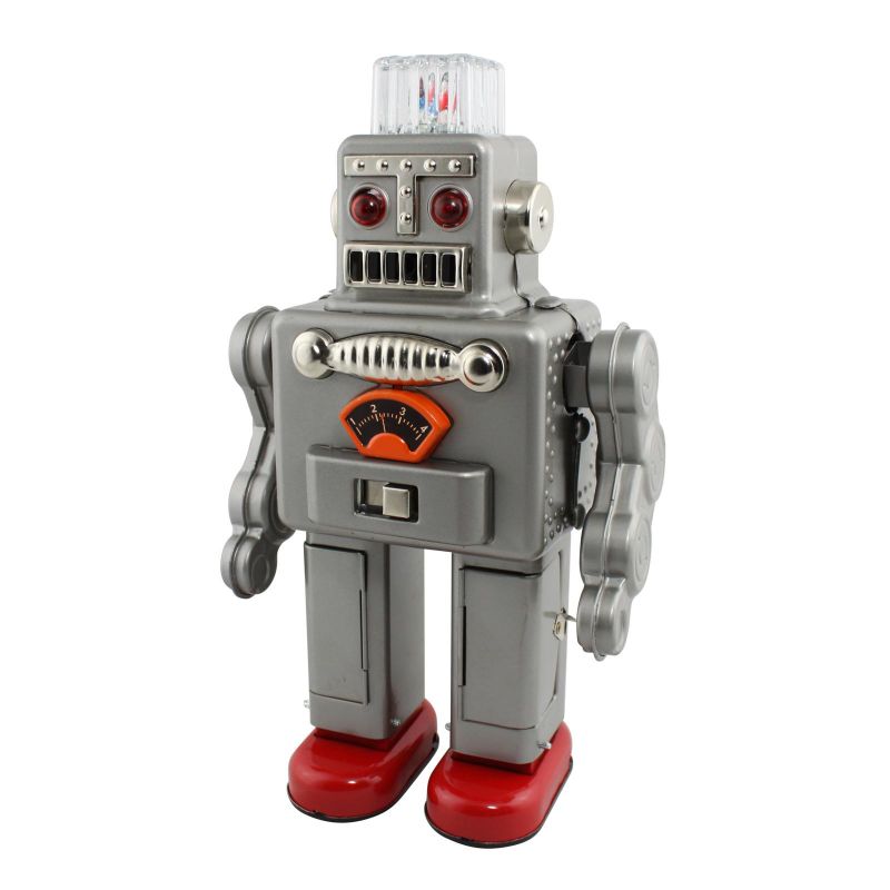 Tin Toy Robot ° Smoking Spaceman Robot - silver, 69,95