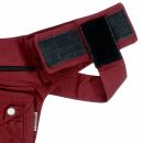 Hip Bag - Buddy - red-bordeaux - silver-coloured - Bumbag - Belly bag