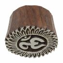 Wooden Stamp - Om 02 - 1,2 inch - Stamp made of wood