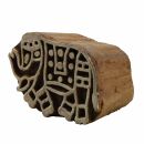 Wooden Stamp - Elephant - big - 1,5 inch - Stamp made of wood