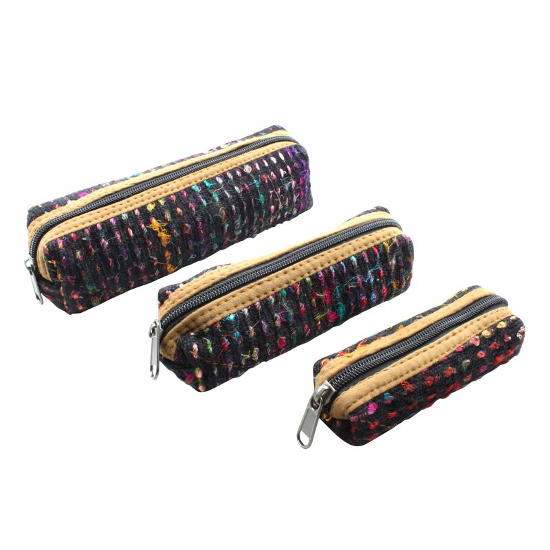 3 pocket pencil case for boys