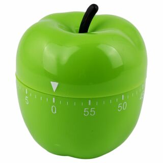 Funny egg timer - original kitchen timer - short time alarm clock - apple