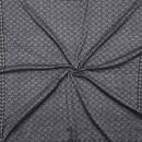 Pañuelo con estilo y detalle en stilo de Kufiya - Modelo 3 - negro - gris