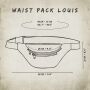 Hip Bag - Louis - black - water-repellent - Bumbag - Belly bag