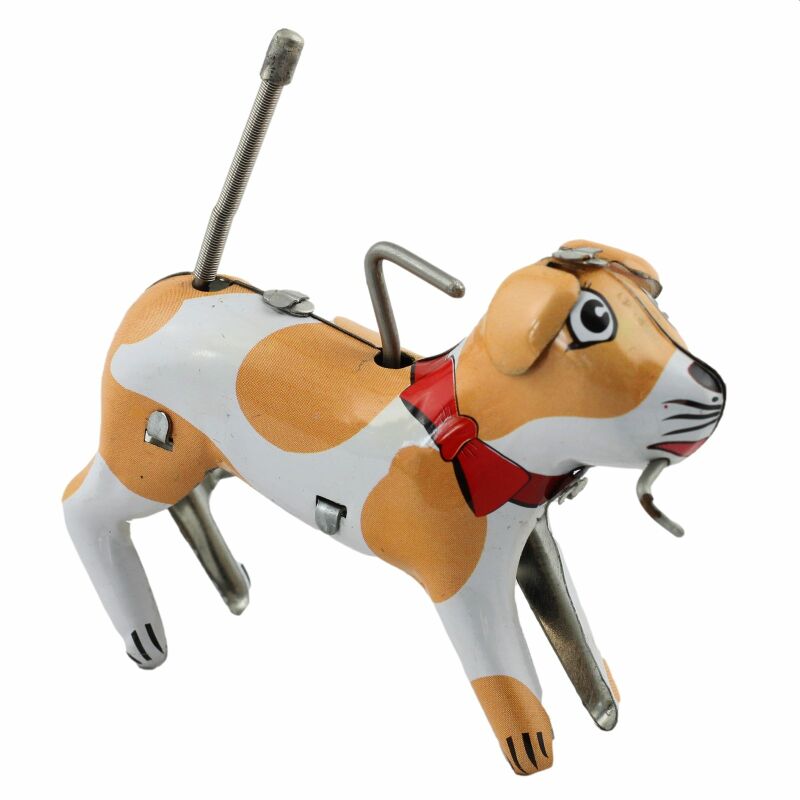 Blechspielzeug Verrückter Hund, 66,55 dkr.