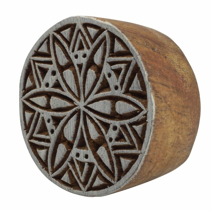 Stempel Aus Holz Mandala 03 5 Cm Holzstempel 4 95