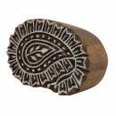Wooden Stamp - Paisley - Boteh - 2,3 inch - Stamp made of...