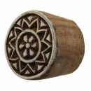 Timbro in legno - mandala 06 - 4 cm - Legno