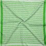 Kufiya - Keffiyeh - verde-verde brillante - blanco - Pañuelo de Arafat
