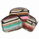 Zip Pouch with 2 Pockets - Purse - Wallet - Recycling -...
