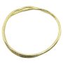 Biegsame Halskette Schlangenkette goldfarben hell 6mm Kette Armband