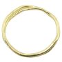 Collana a serpente girocollo flessibile dorata chiaro 8mm bracciale