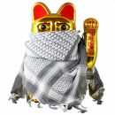 Glückskatze - Maneki-neko - Winkekatze - 40 cm - gold