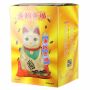 Glückskatze - Maneki-neko - Winkekatze - 40 cm - gold