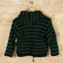 Kids jacket stripes - Model 09 - black - green L