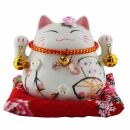Savings box - porcelain - Lucky cat - Maneki-Neko - Model 04