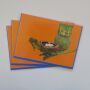 Postkarten 3x Postkarte mit Umschlag Obst und Gemüse 02