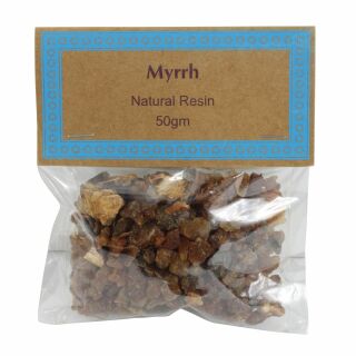 1x 50g Incense mix - Natural Resin - Myrrh - Indian incense mix