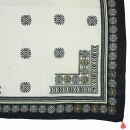Sciarpa di cotone - Fiori e ornamenti - Modello 03 - foulard quadrato