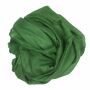 Sciarpa di cotone - verde - foulard quadrato