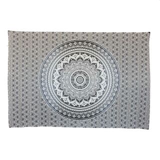 Meditationsdecke - Tagesdecke - Wandtuch - Mandala - Muster 14 - 135x210cm