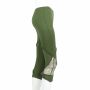 Leggings - 3/4 capri con pizzo - verde-oliva - taglia unica - jersey