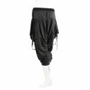 Harem pants - harem pants with gathering - goa style - gray-black - one size - jersey