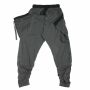 Harem pants - harem pants with gathering - goa style - gray-black - one size - jersey