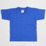 Set 8x Kindershirt unbedruckt blau verschiedene Größen Shirt T-Shirt Kinder