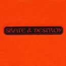 Parche - Skate & Destroy - rojo y negro