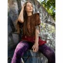 Leggings - Batik - Landscape - black - purple