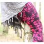 Leggings - Batik - Landscape - negro - rosa
