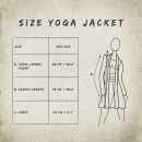 Yoga Jacke - Jersey Cardigan - Batik - Sun
