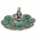 Räucherstäbchenhalter - Schale - Ornamentik - Buddha