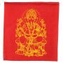 Bandera de oración - Bandera - Ganesha - tela - coloreada - aprox. 18 x 16 cm