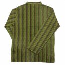 Cotton shirt - Shirt - model 02 - stripes green-red