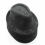 10x Trilby Hüte Hut Set 20 mit Spitze schwarz Fedora Posten Großhandel