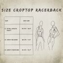 Crop Top - Racerback - unicoloured