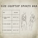 Sports Bra - Crop Top - Uni - various colours