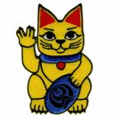 Parche - Agitando gato chino - Maneki Neko - saludo...