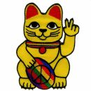 Patch - gatto della fortuna - maneki neko - Segno di pace...