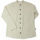 Mens Shirt - Dress Shirt - Stand-up Collar - Mandarin Collar - nature
