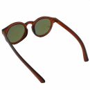 Round Sunglasses - Round Bridge 3 Dots - Retro - 5,5 cm diameter