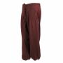 Unisex Haremshose - Aladinhose mit Holzknöpfen - Pumphose - Yogi Pants - bordeaux