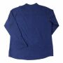 Camicia da uomo - Camicia da abito - Colletto alto - Colletto alla mandarina - blu-marino