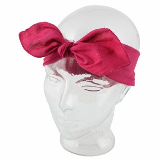 Pañuelo bandana unicolor rosa cuadrado