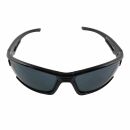 Schmale Sonnenbrille - Evil Eagle - Bikerbrille - 6,5x4 cm - schwarz