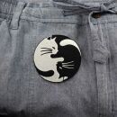 Patch - Cat - Kitty - black and white - patch