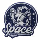 Parche - Viaje al espacio - Astronauta - azul-blanco -...
