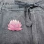 Patch - Lotus flower - blossom - pink - patch
